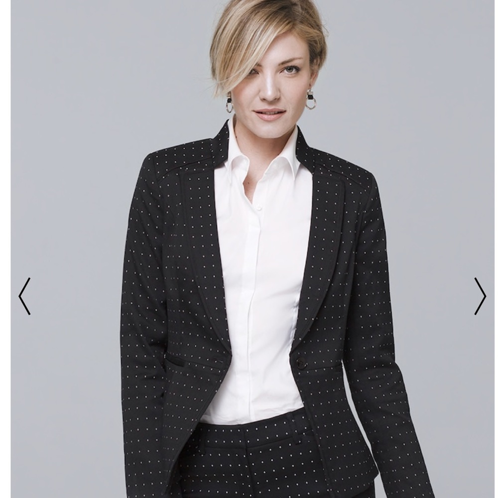 White House black market trendy casual blazer 6